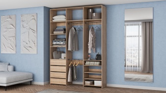 Стеллаж для одежды Мирта 88 BMS