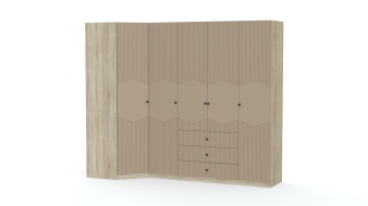 Шкаф угловой Клэр 25 BMS