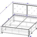 Кровать Барселона BMS
