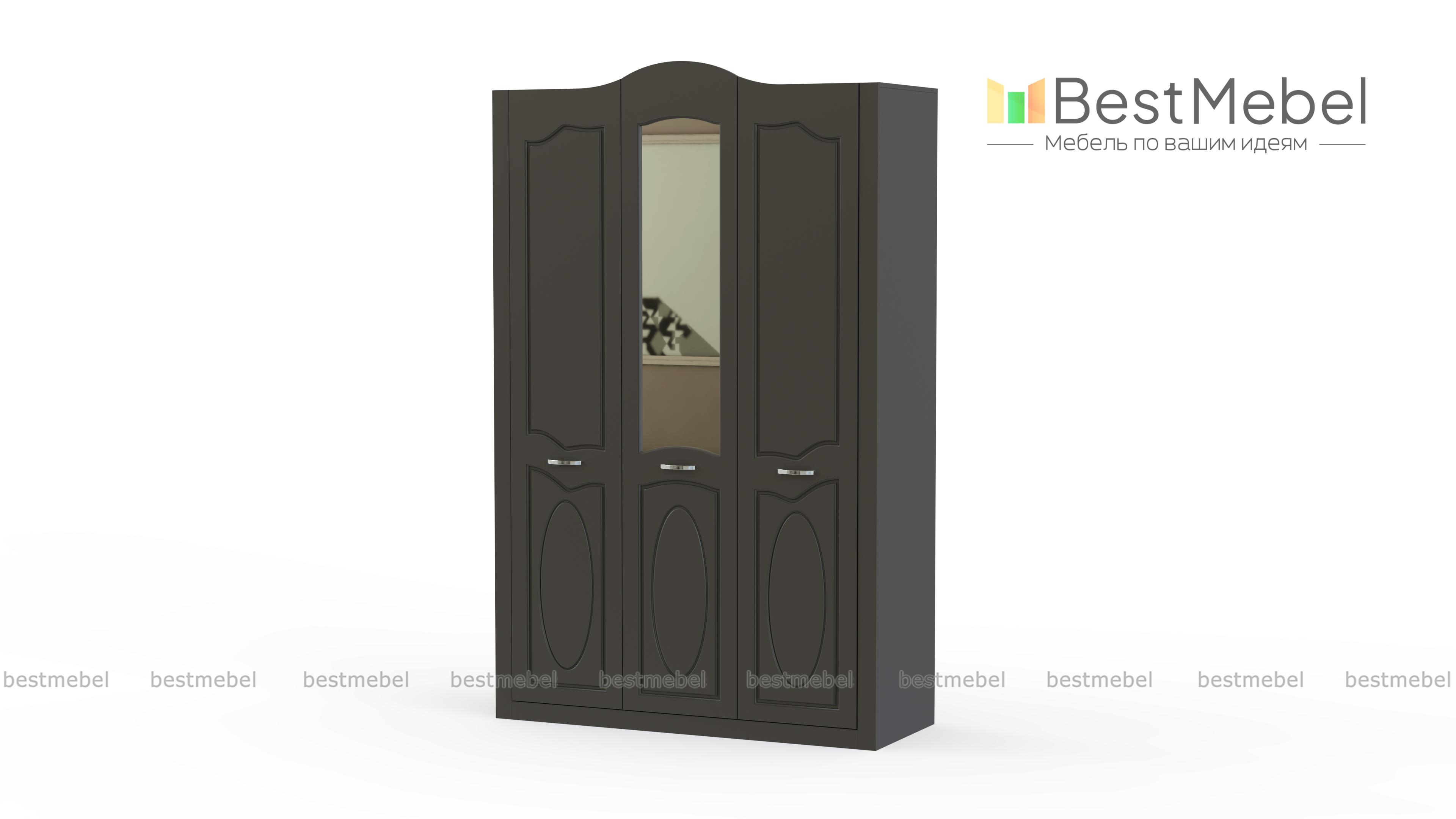 Шкаф 3-х дверный Ева BMS - Фото