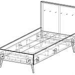Схема сборки Кровать Линнея 18 BMS