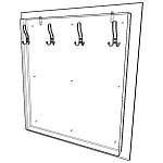 Схема сборки Вешалка Нокс 4 BMS