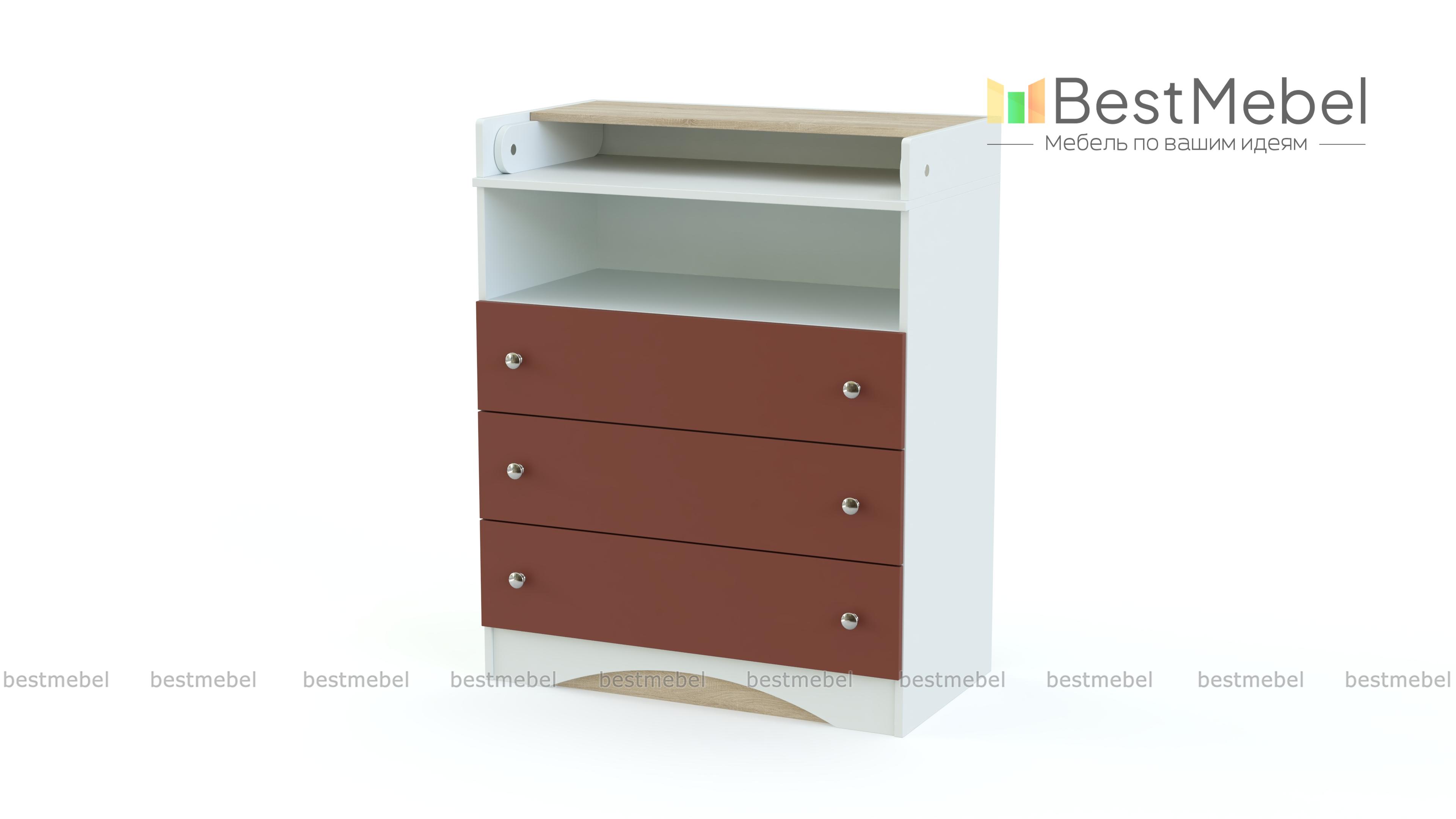 Комод пеленальный Вальтер Нео 2 BMS - Фото