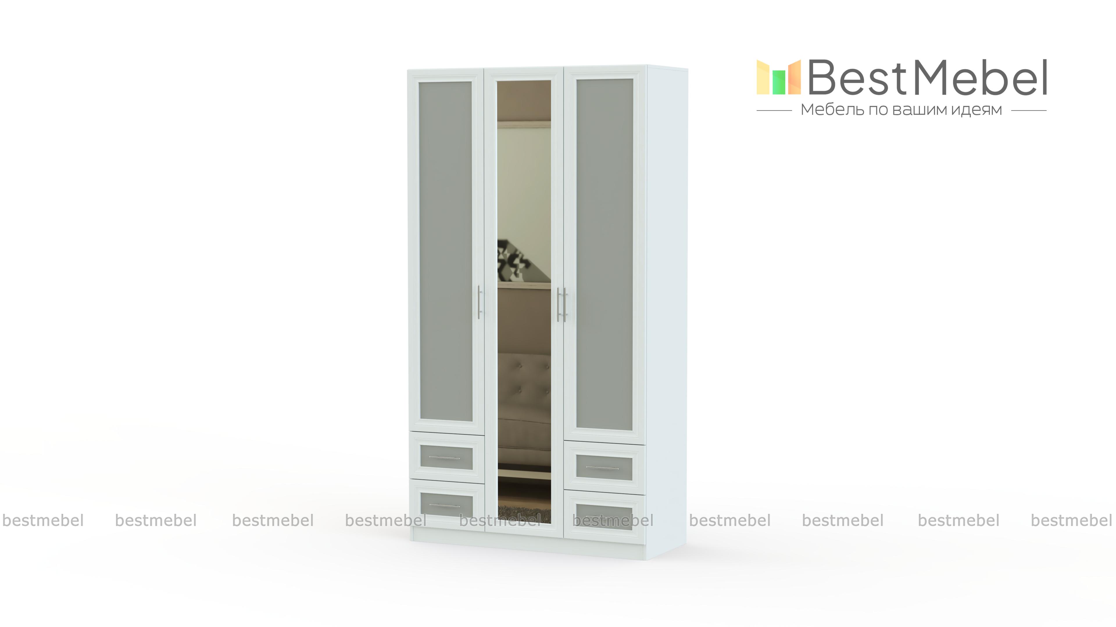 Распашной шкаф Крона 18 BMS - Фото