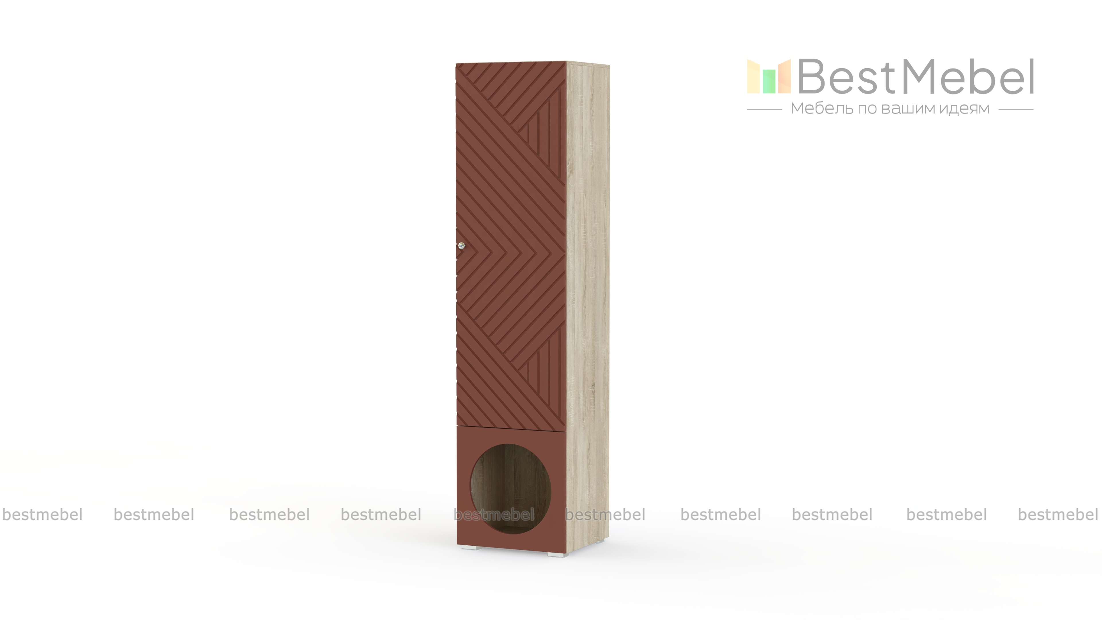 Шкаф-пенал Авелин 4 BMS