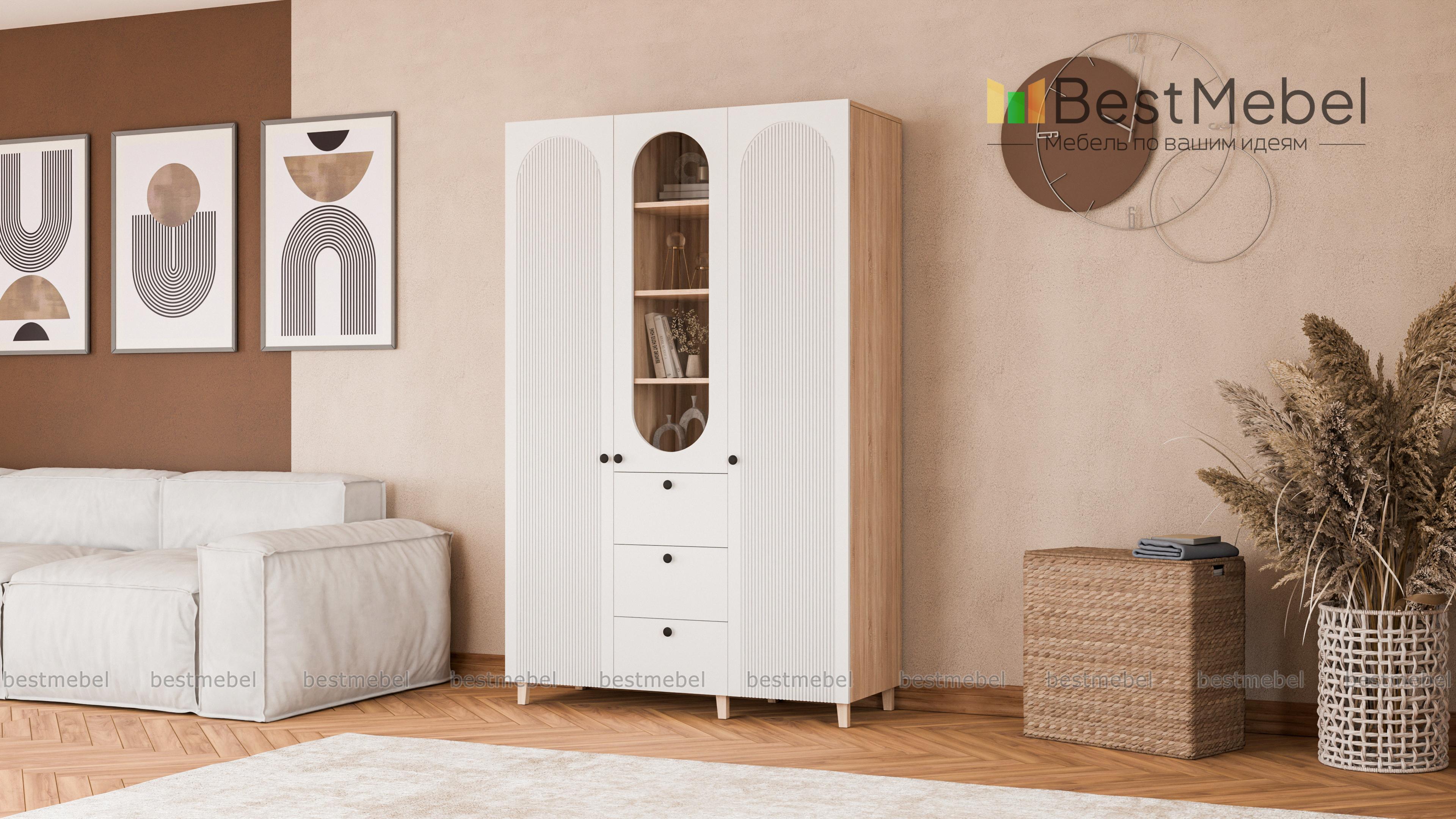 Шкаф распашной Рене 10 BMS - Фото