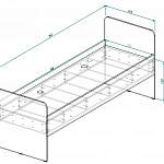 Схема сборки Кровать Слэкт Slakt 3