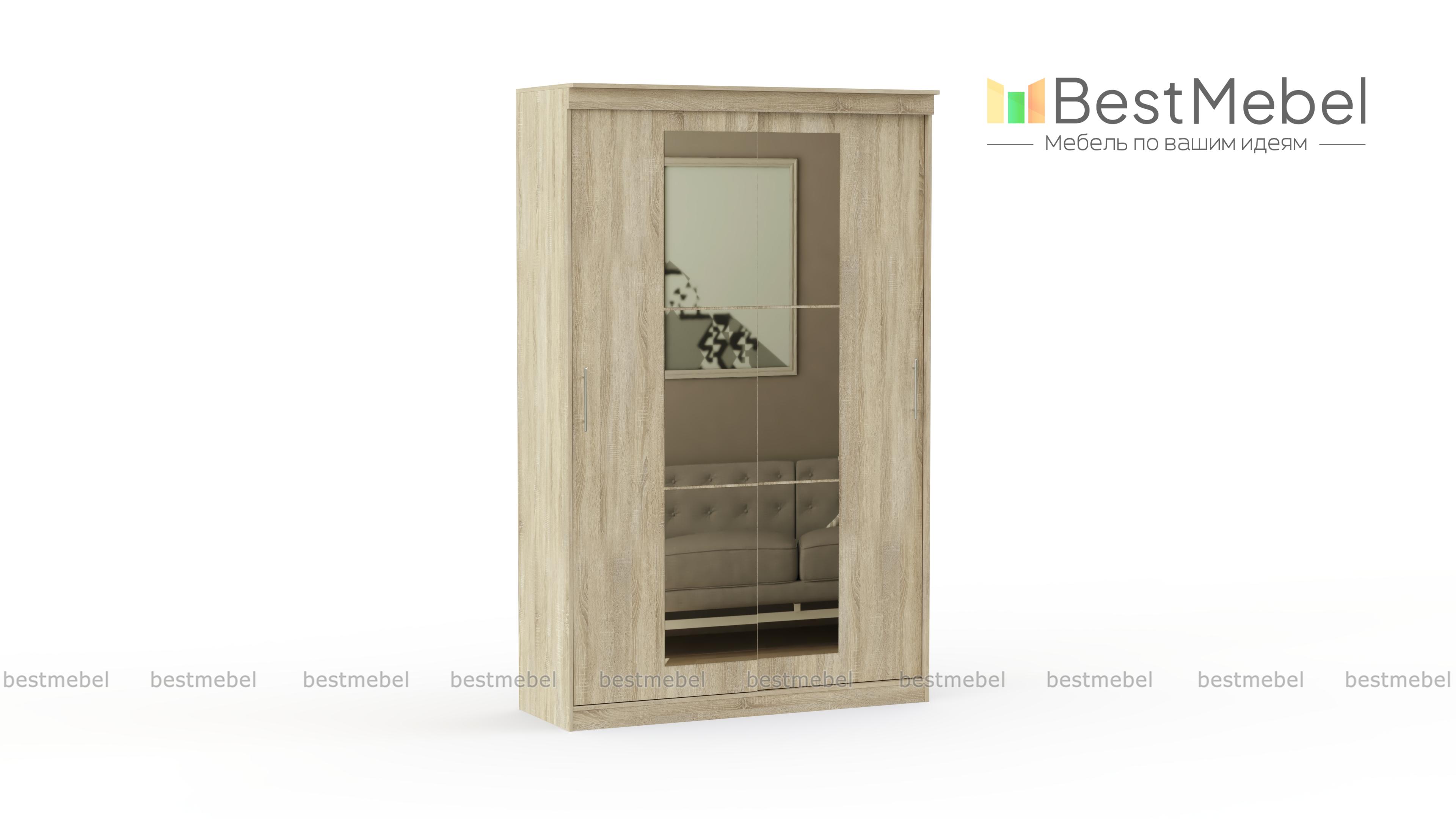 Шкаф-купе Элегант-3 BMS - Фото
