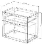 Схема сборки Прикроватная тумба Анетт 1 BMS