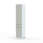 Шкаф пенал с дверцами и ящиком Фьюжн BMS - Фото 5