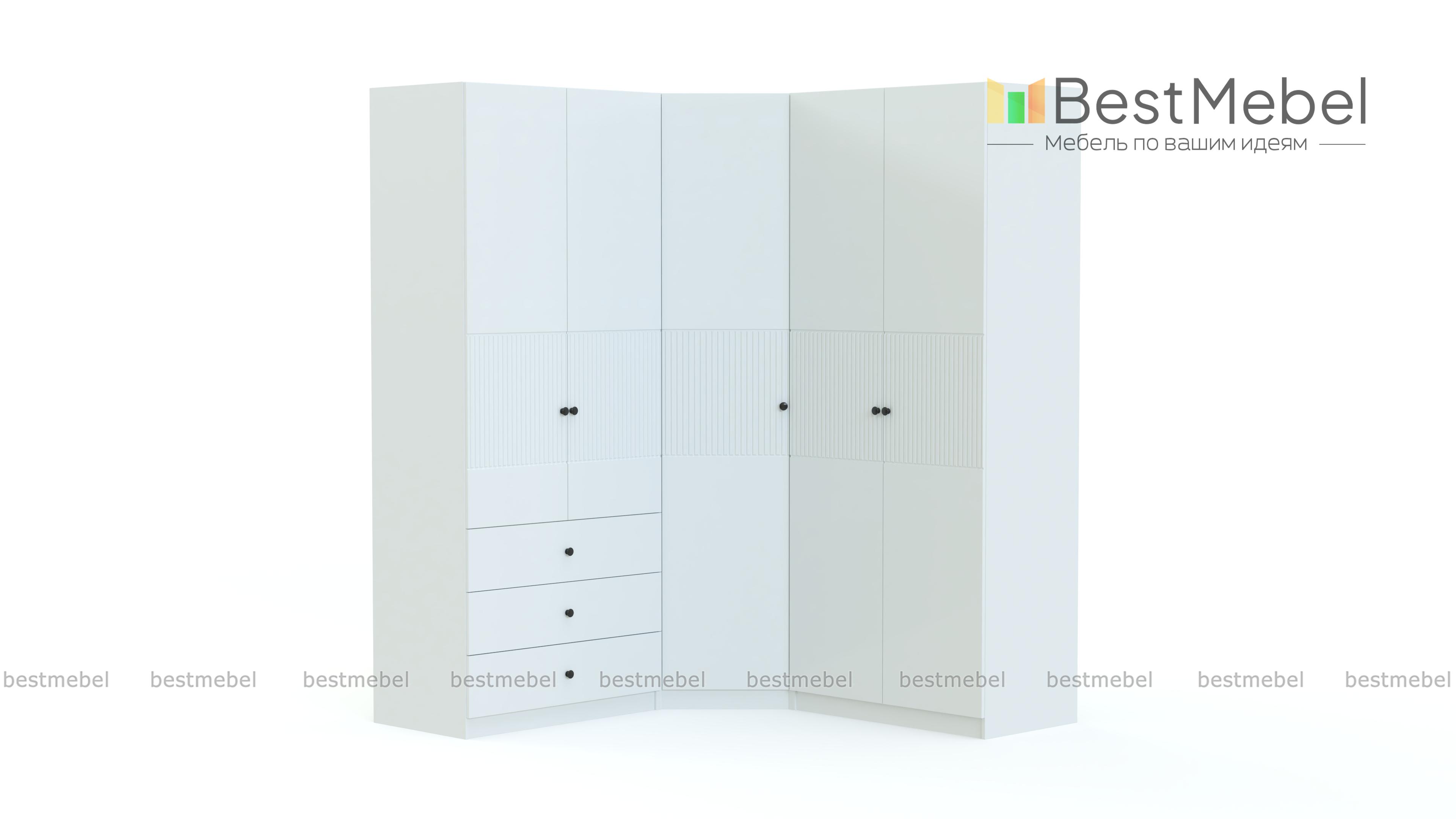 Шкаф угловой Ланс 28 BMS - Фото