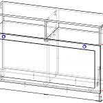 Чертеж Тумба ТВ Брайттон 05 BMS