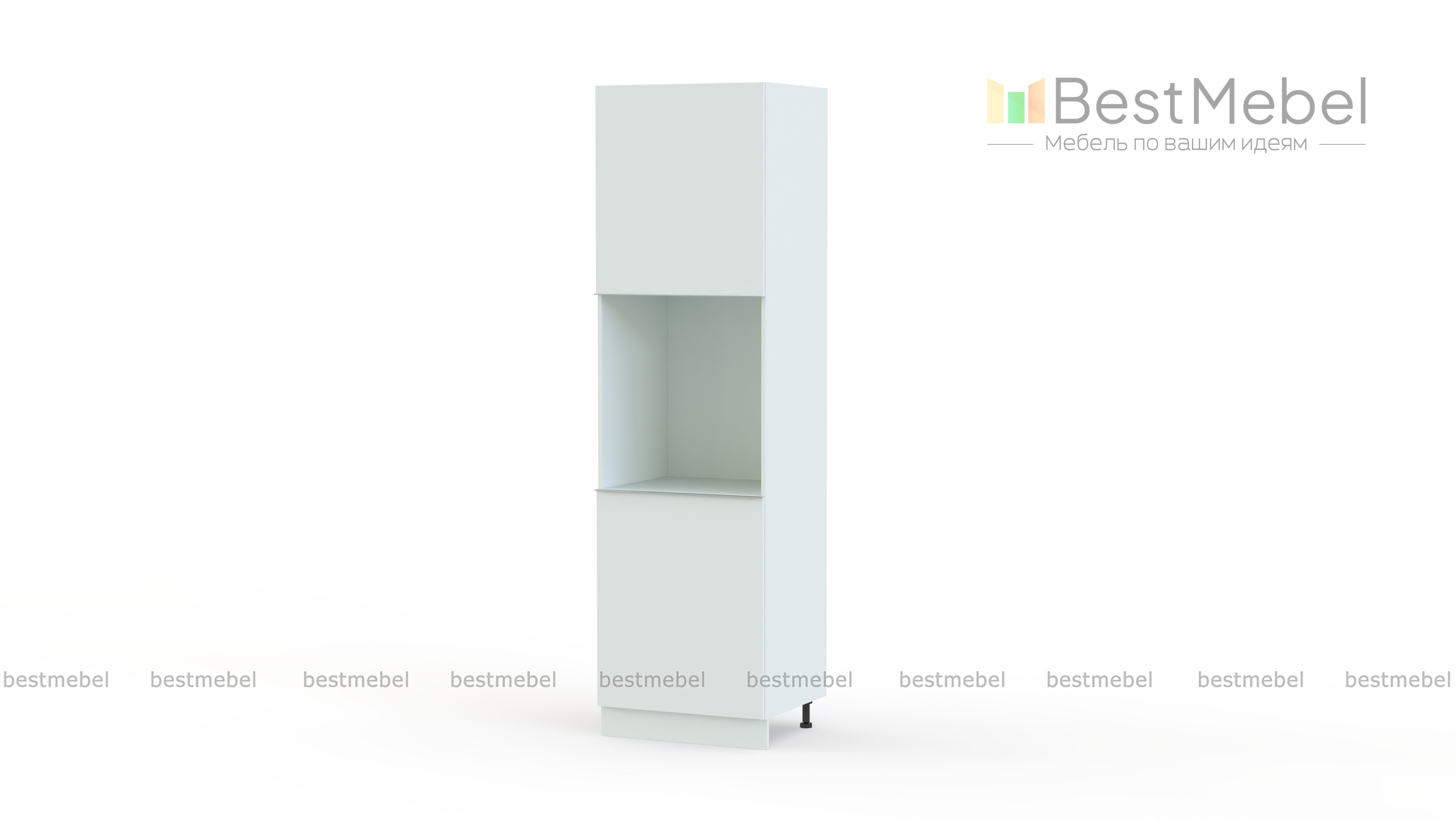 Шкаф пенал под технику с 2-мя дверцами Фьюжн 2 BMS