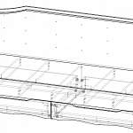 Чертеж Кровать детская Л-9 BMS