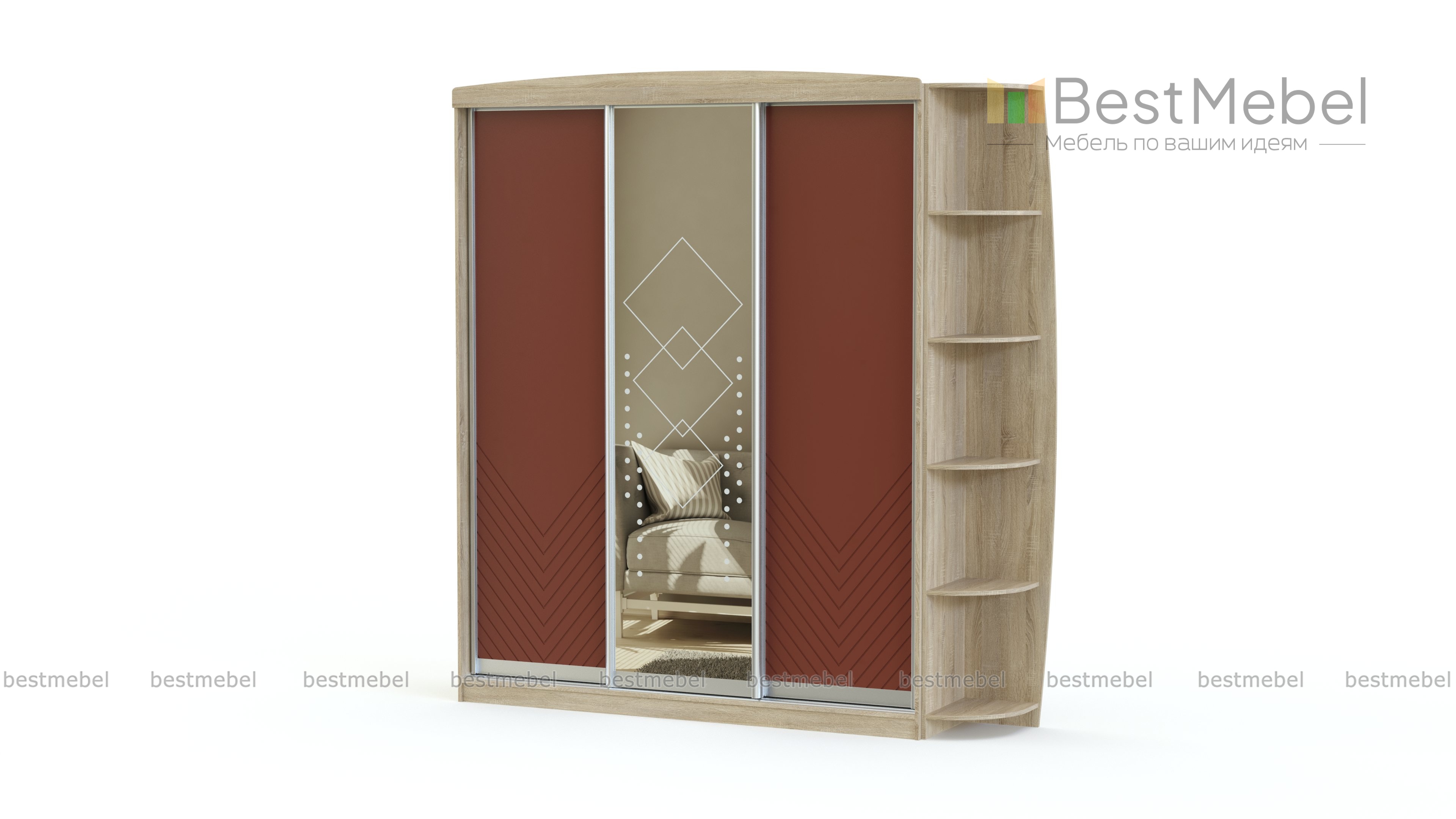 Шкаф-купе Куб BMS