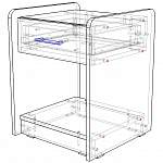 Схема сборки Прикроватная тумба Йорк 1 BMS