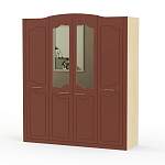 Шкаф 4-х дверный Ева-10 BMS - Фото 8