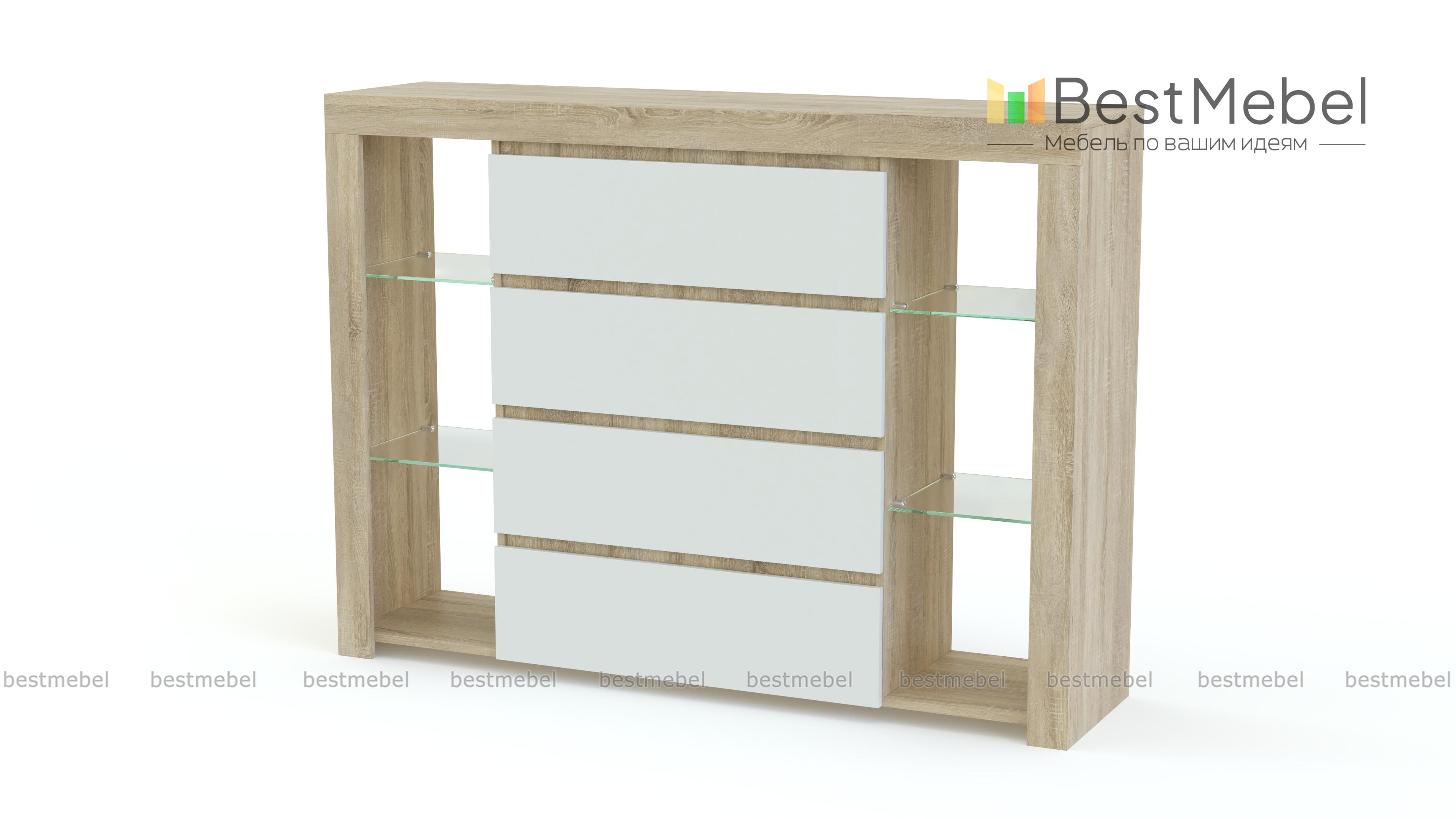 Комод Милан 4-SZ BMS - Фото