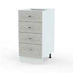 Шкаф нижний с 4-мя ящиками Настя BMS - Фото 6